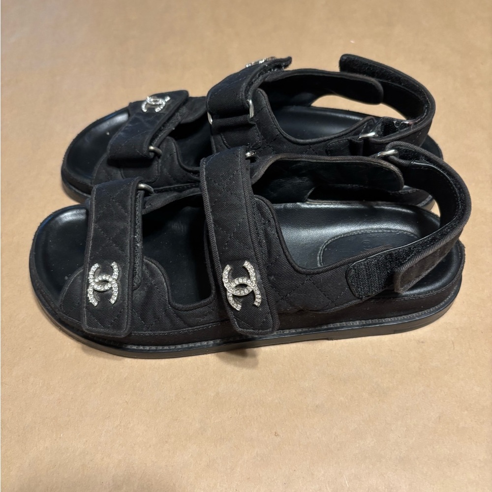 CHANEL‎ DAD SANDEL- 38 - Picture 3 of 8